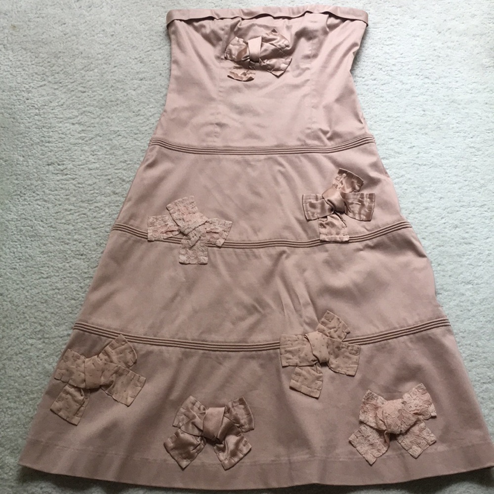 Strapless odille dress